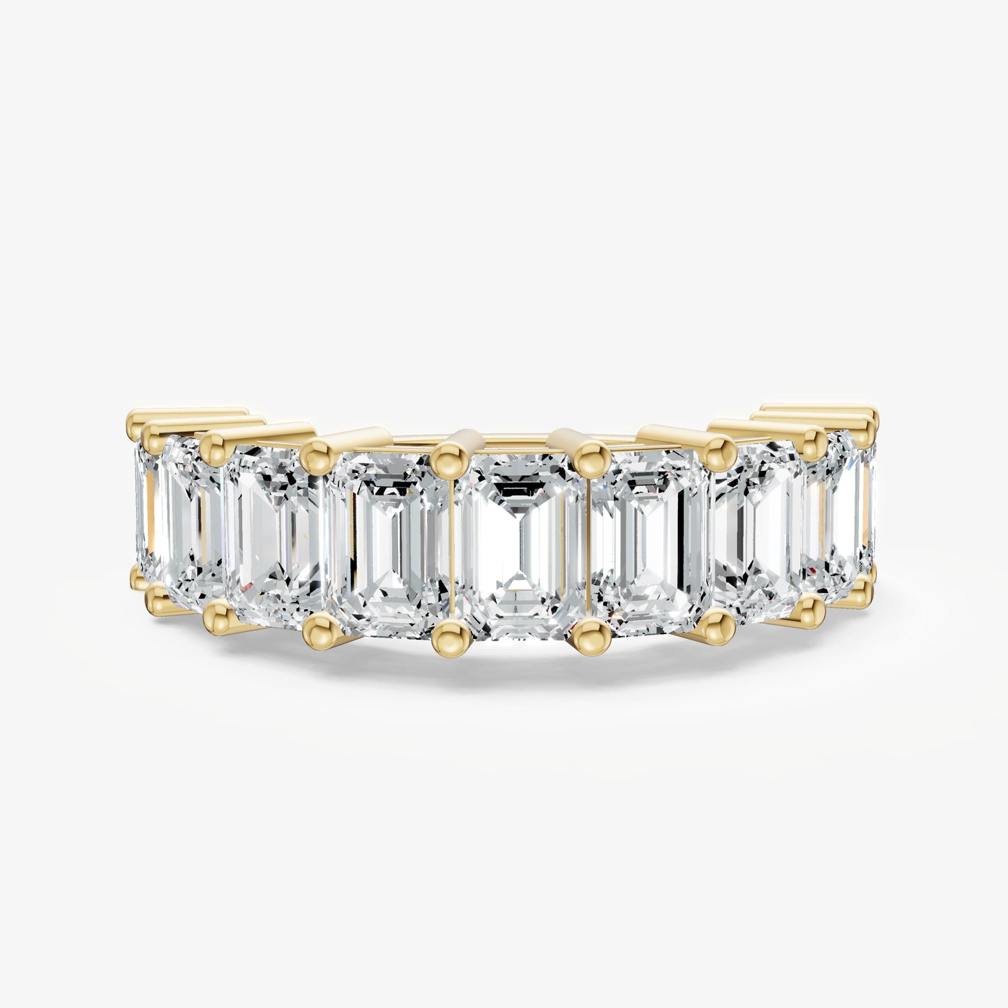 Statement Crown Set 0.50ct (50pt) Diamond Band