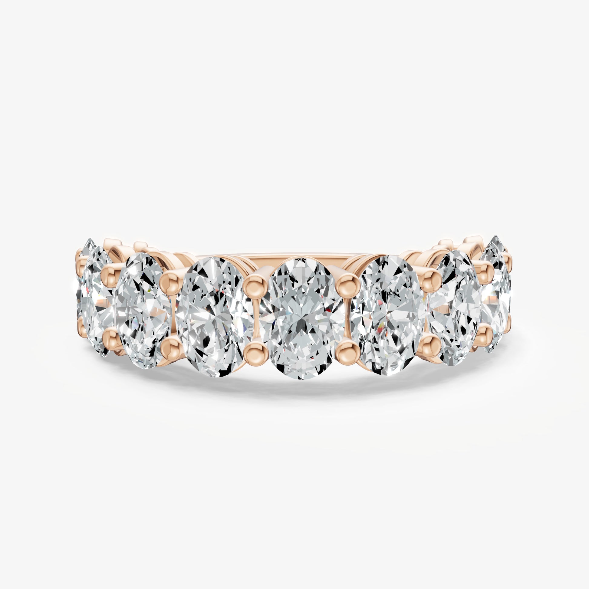 Statement Crown Set 0.50ct (50pt) Diamond Band
