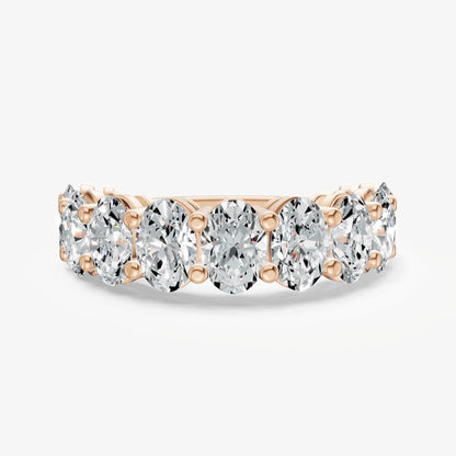 Statement Crown Set 0.50ct (50pt) Diamond Band