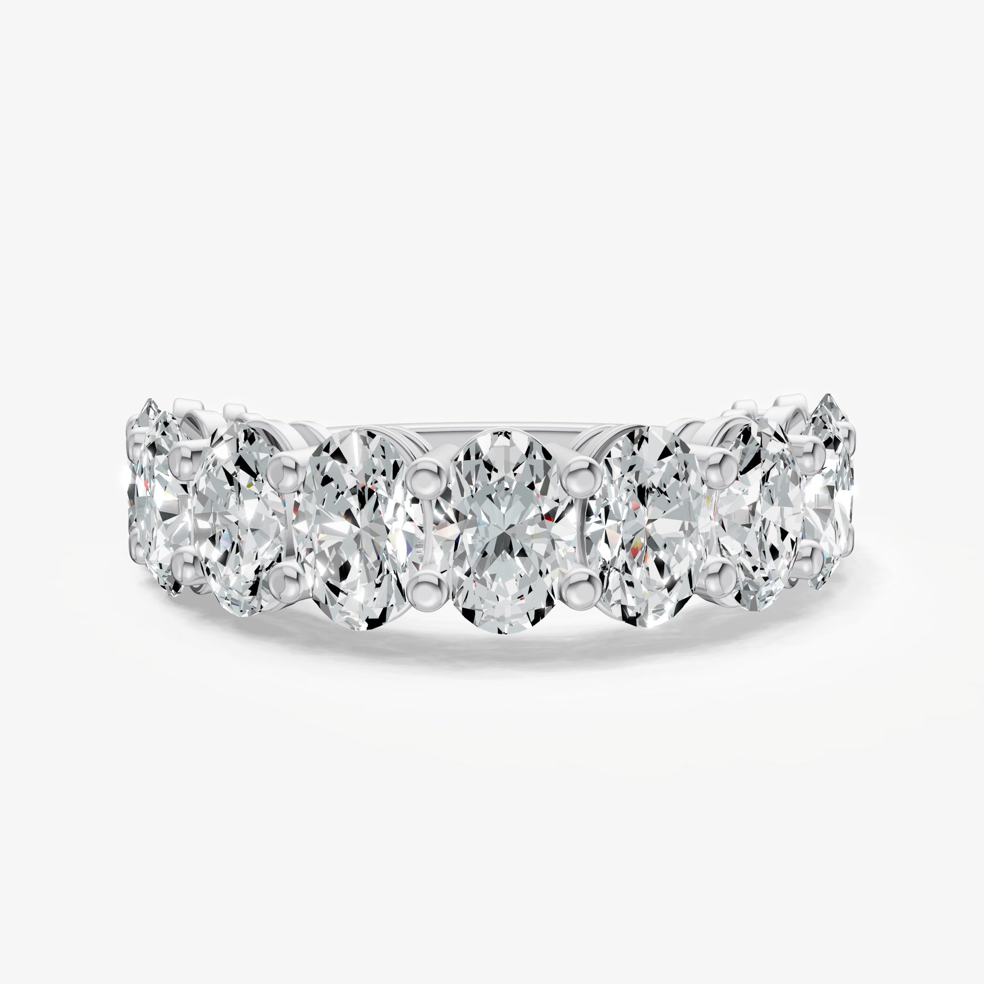 Statement Crown Set 0.50ct (50pt) Diamond Band