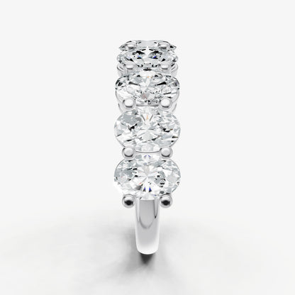 Statement Crown Set 0.50ct (50pt) Diamond Band