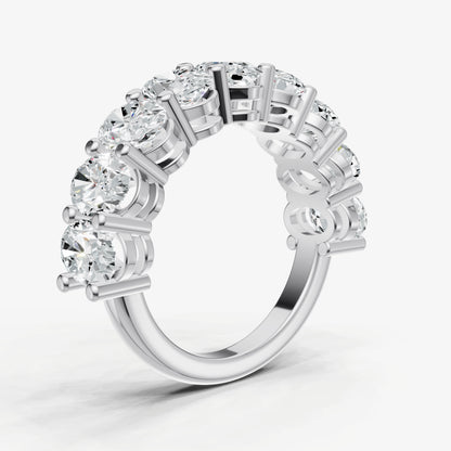 Statement Crown Set 0.50ct (50pt) Diamond Band