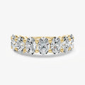 Statement Crown Set Oval 50pt Diamond Band