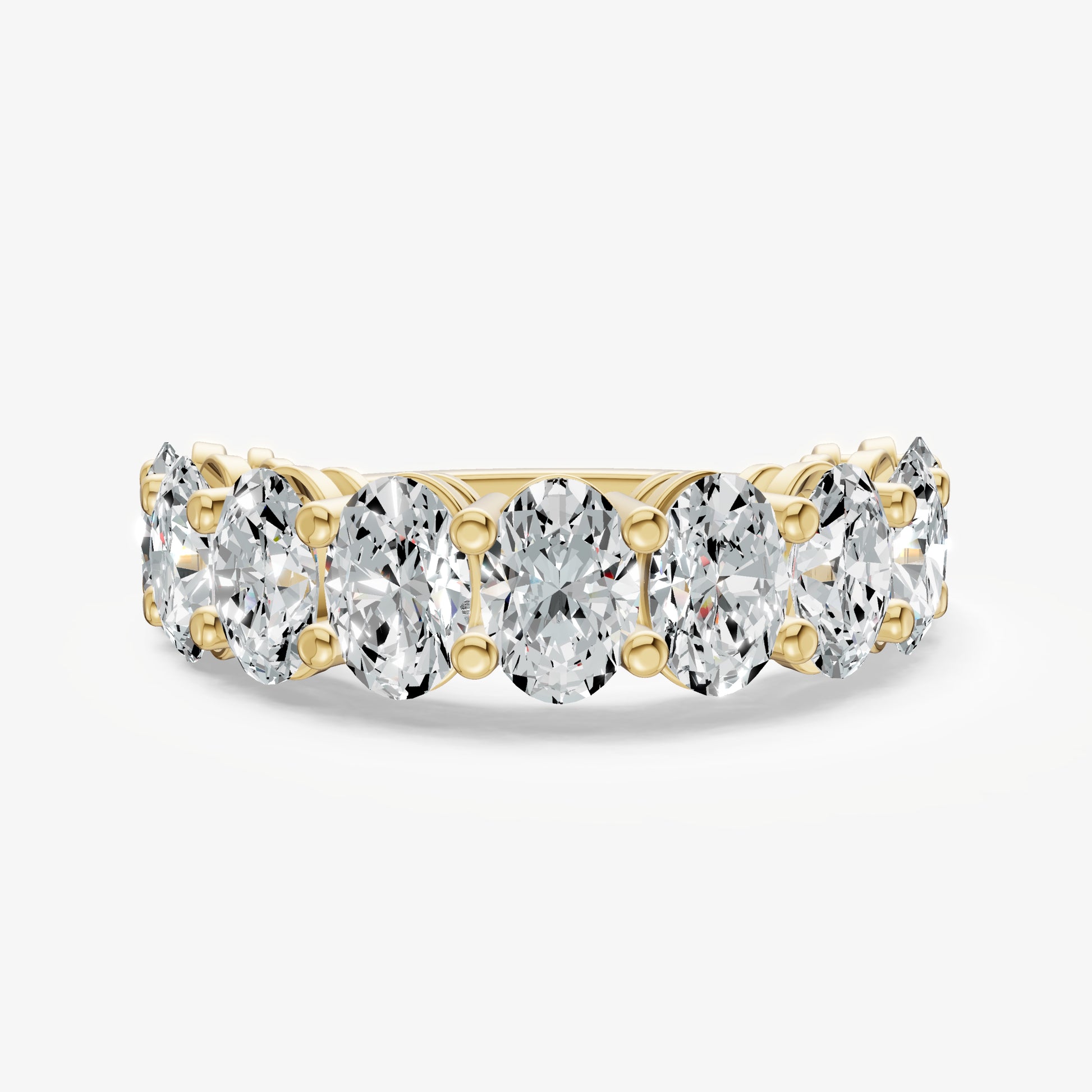 Statement Crown Set 0.50ct (50pt) Diamond Band