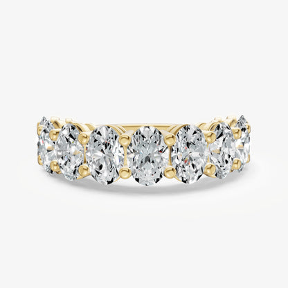 Statement Crown Set 0.50ct (50pt) Diamond Band