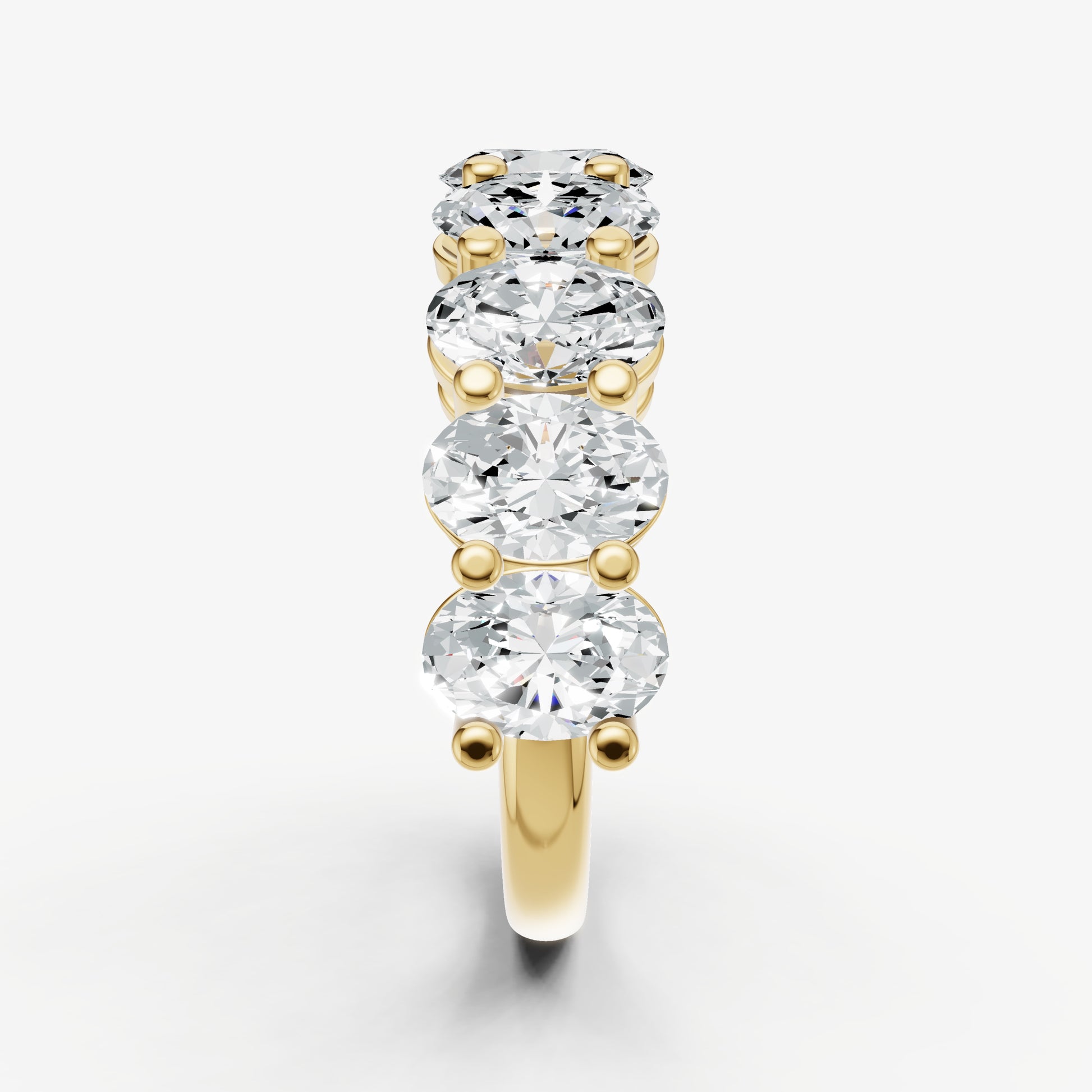 Statement Crown Set 0.50ct (50pt) Diamond Band