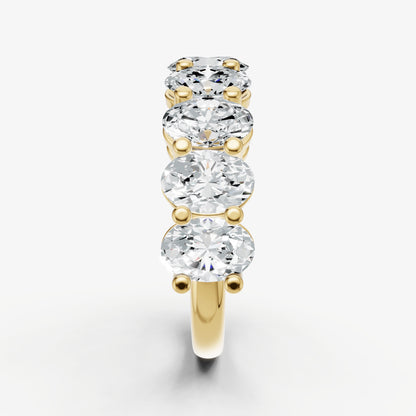 Statement Crown Set 0.50ct (50pt) Diamond Band