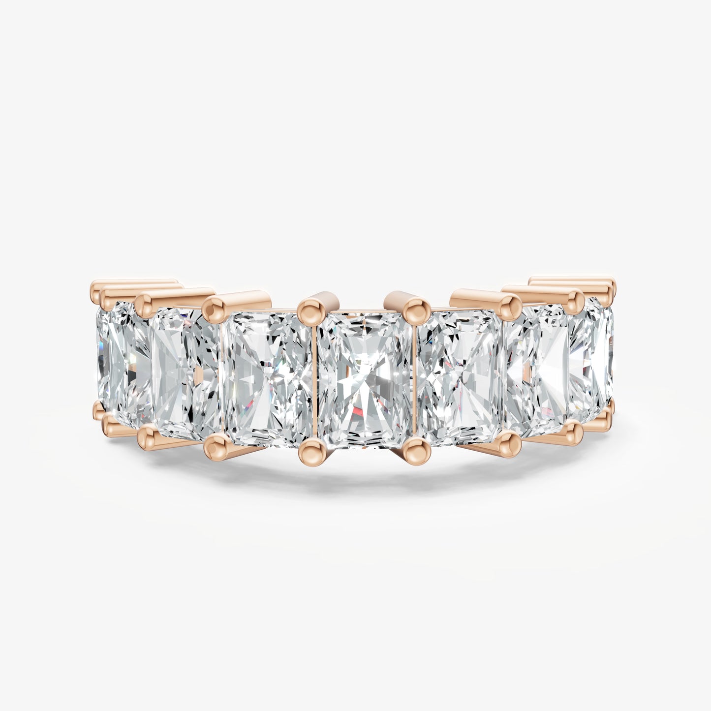 Statement Crown Set 0.50ct (50pt) Diamond Band