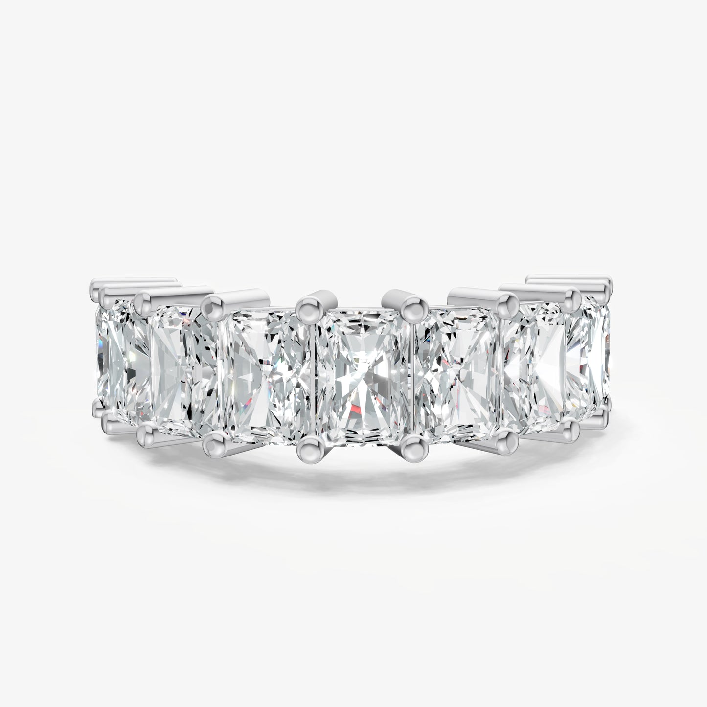 Statement Crown Set 0.50ct (50pt) Diamond Band