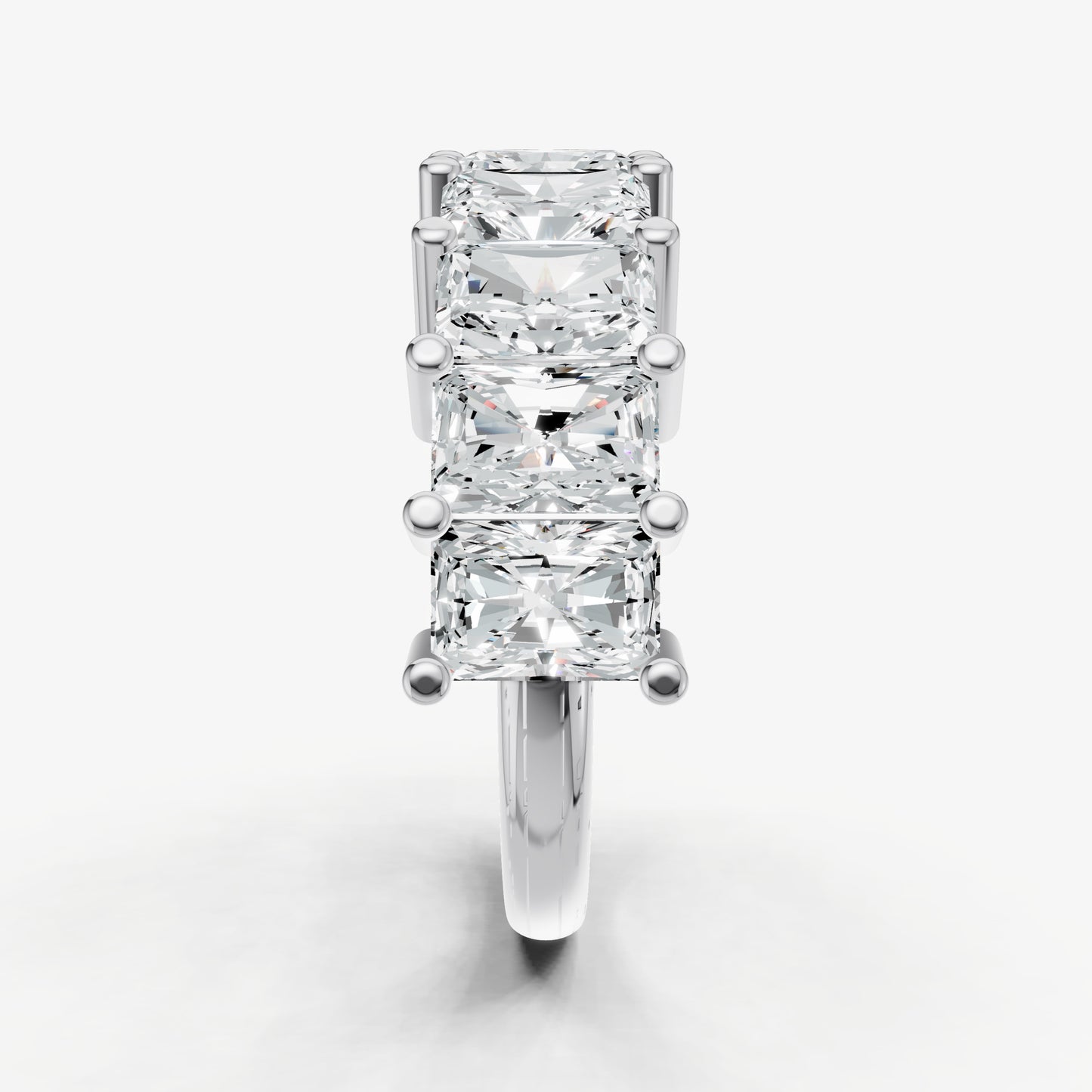 Statement Crown Set 0.50ct (50pt) Diamond Band