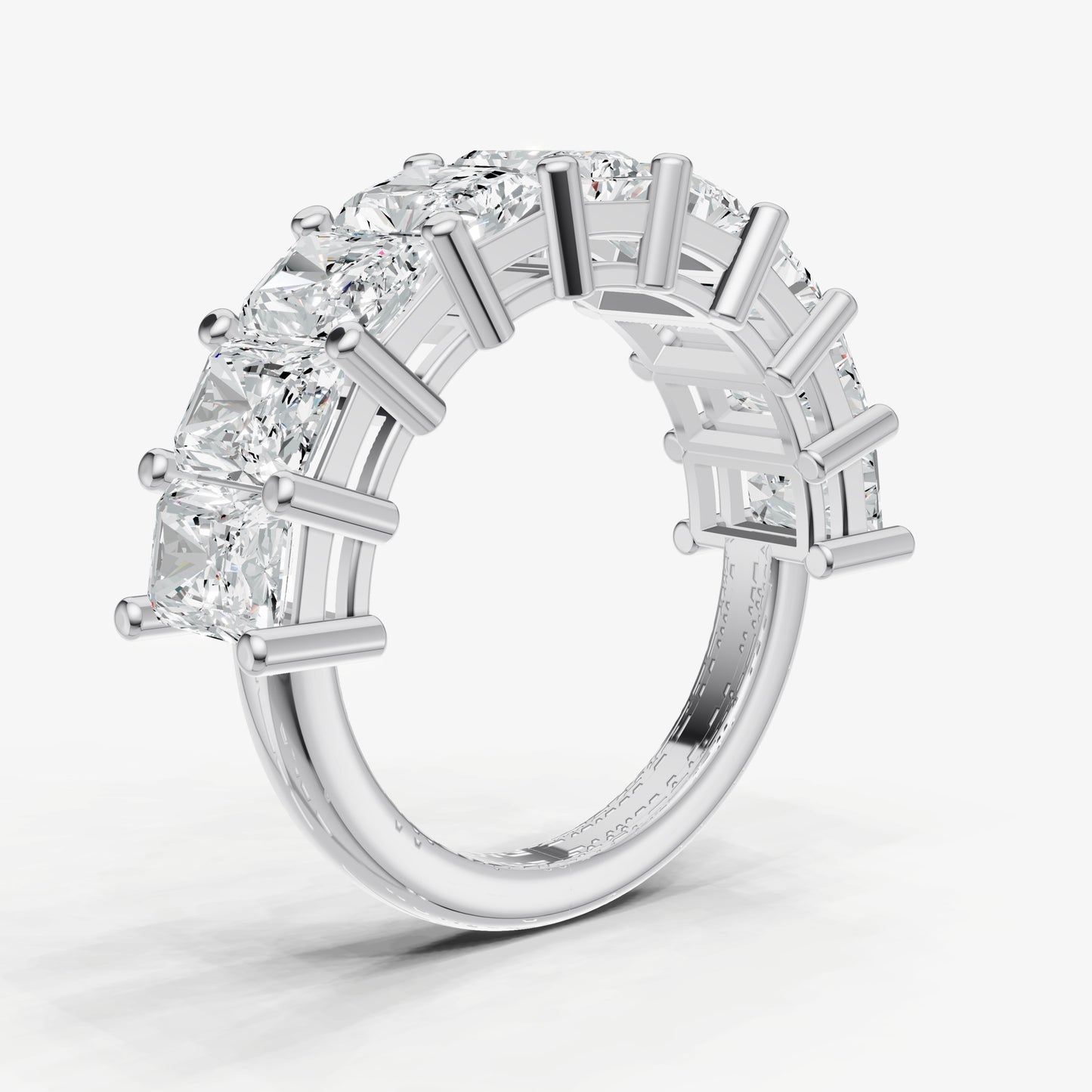 Statement Crown Set 0.50ct (50pt) Diamond Band