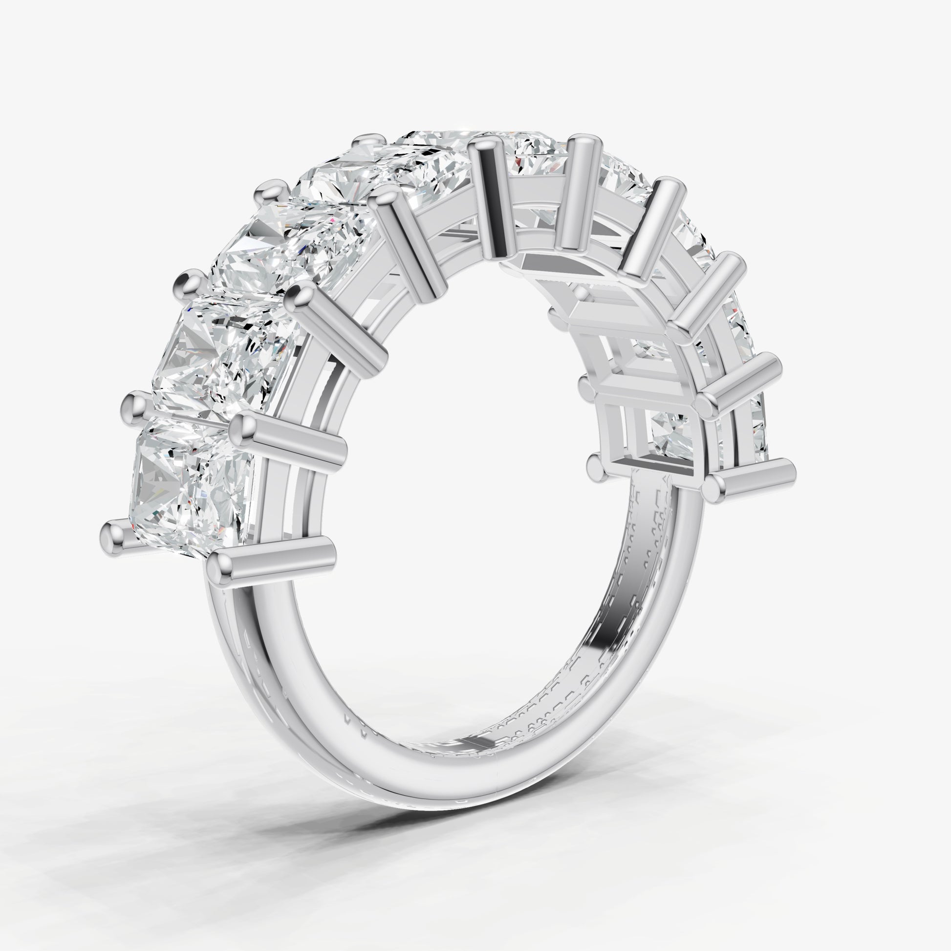 Statement Crown Set 0.50ct (50pt) Diamond Band