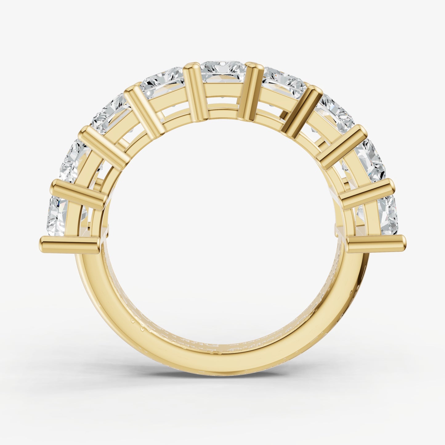 Statement Crown Set 0.50ct (50pt) Diamond Band