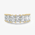 Statement Crown Set Radiant 50pt Diamond Band