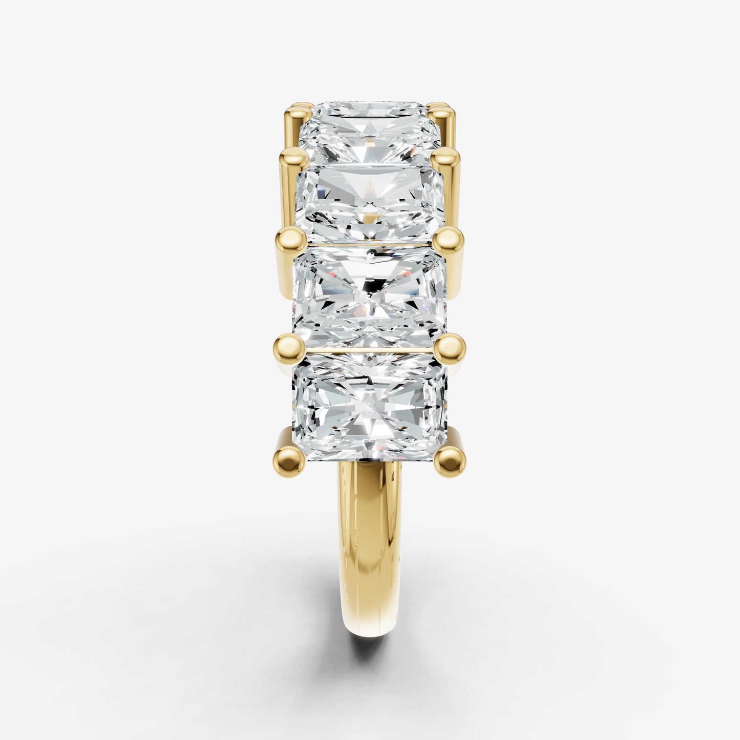 Statement Crown Set 0.50ct (50pt) Diamond Band