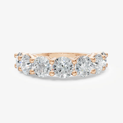 Statement Crown Set 0.50ct (50pt) Diamond Band