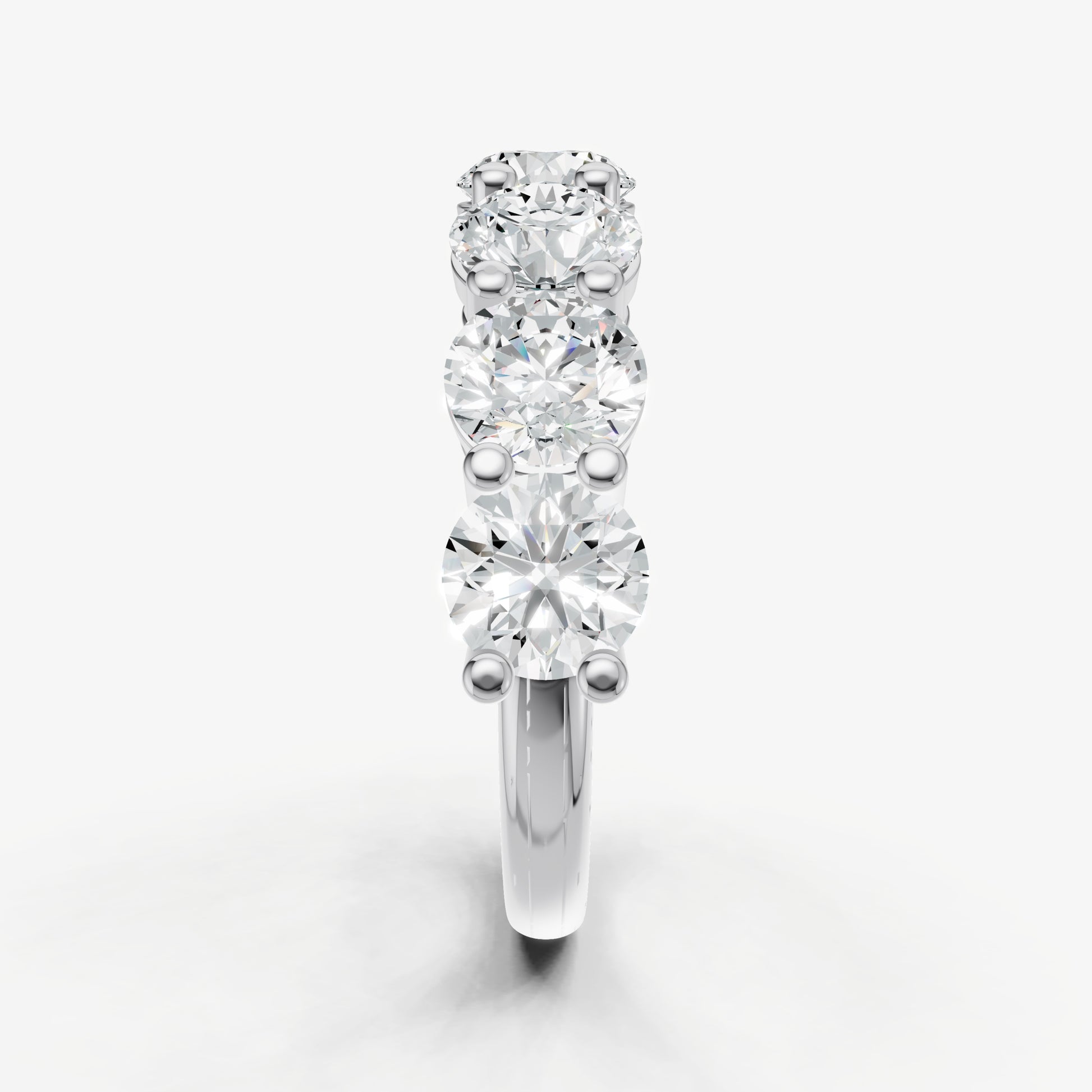 Statement Crown Set 0.50ct (50pt) Diamond Band