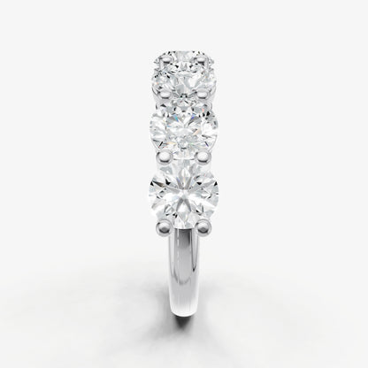 Statement Crown Set 0.50ct (50pt) Diamond Band