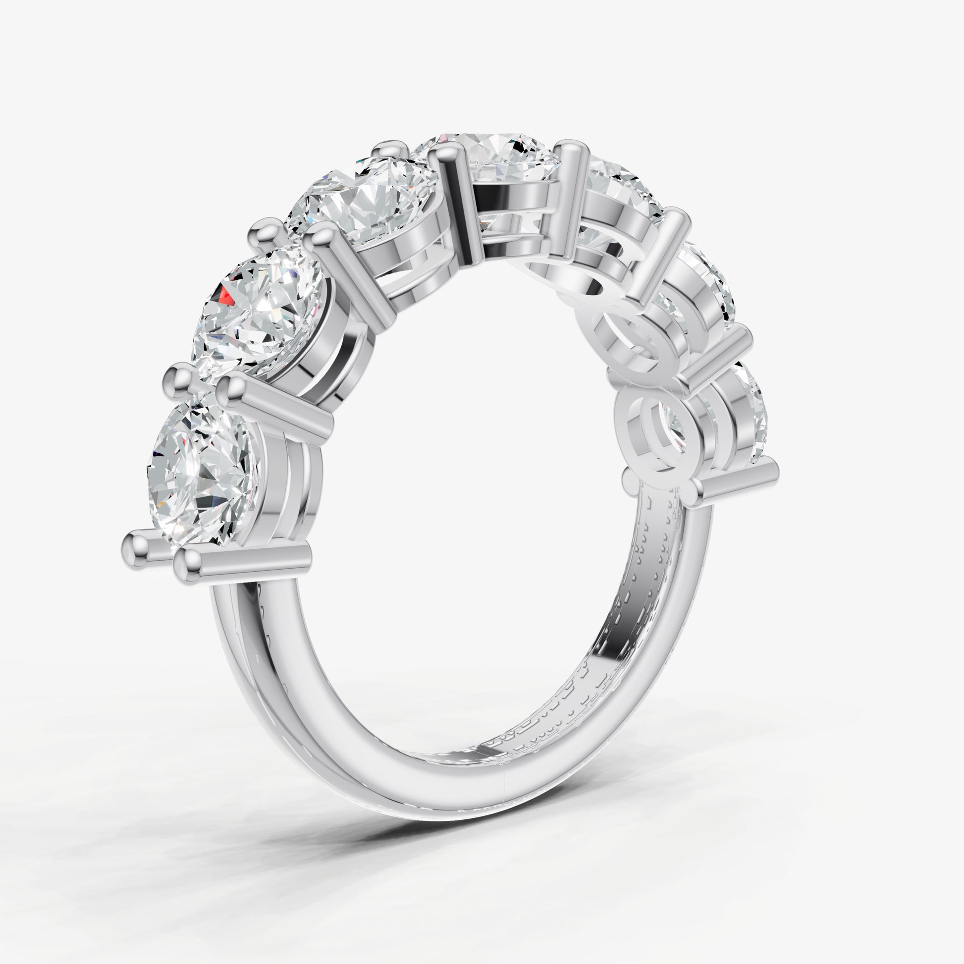 Statement Crown Set 0.50ct (50pt) Diamond Band