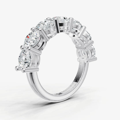 Statement Crown Set 0.50ct (50pt) Diamond Band