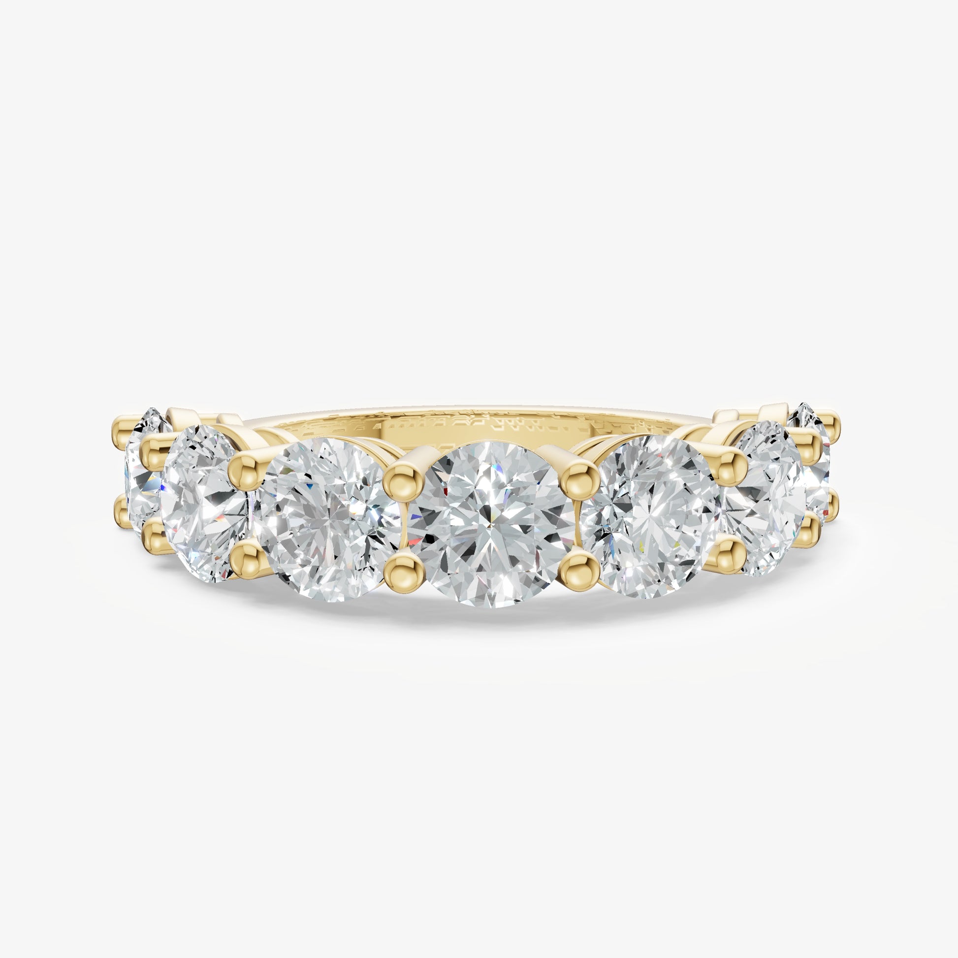 Statement Crown Set 0.50ct (50pt) Diamond Band