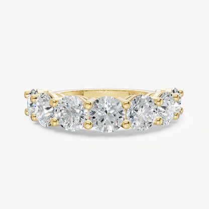 Statement Crown Set 0.50ct (50pt) Diamond Band