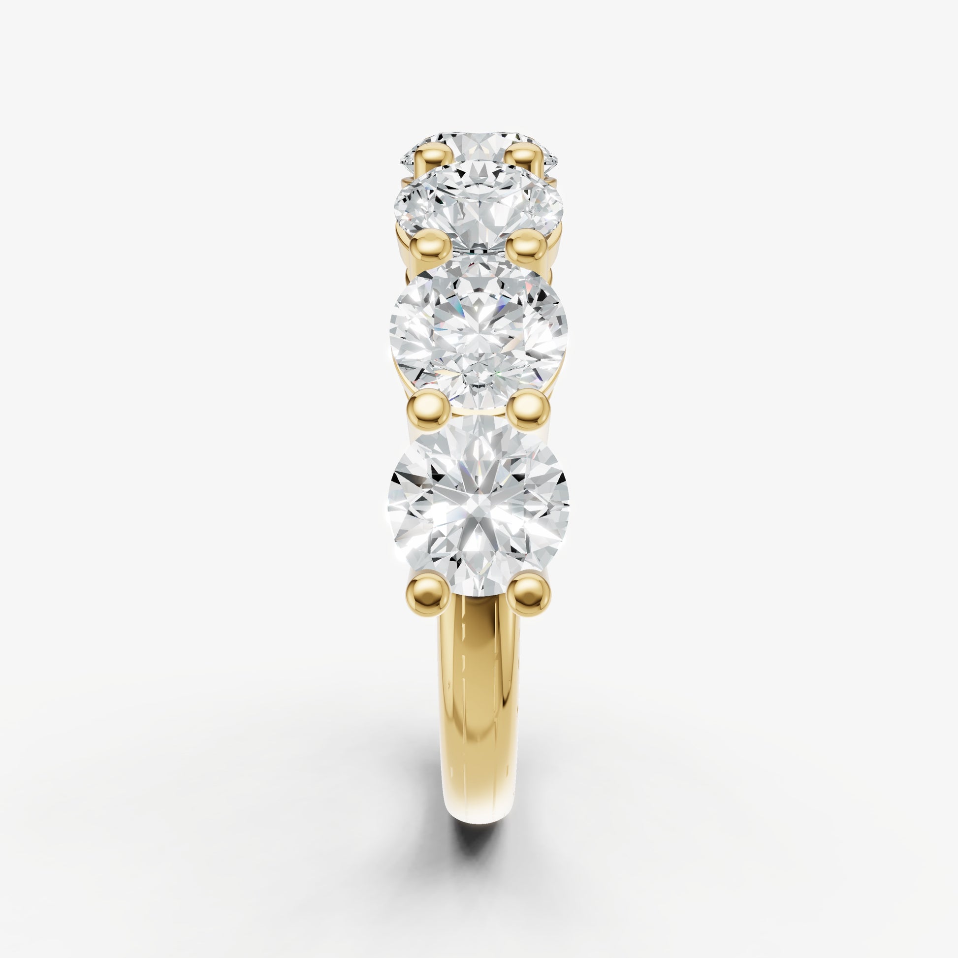 Statement Crown Set 0.50ct (50pt) Diamond Band