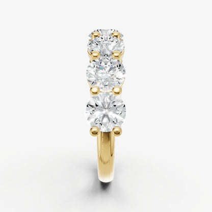 Statement Crown Set 0.50ct (50pt) Diamond Band