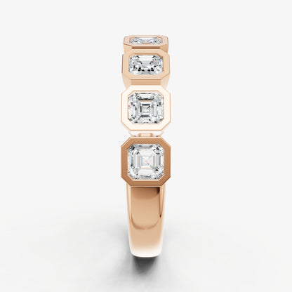 Bezel Set Asher 0.15ct (15pt) Diamond Band