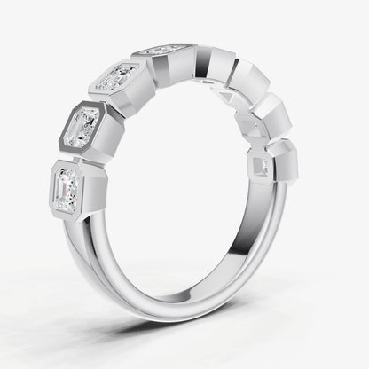 Bezel Set Asher 0.15ct (15pt) Diamond Band