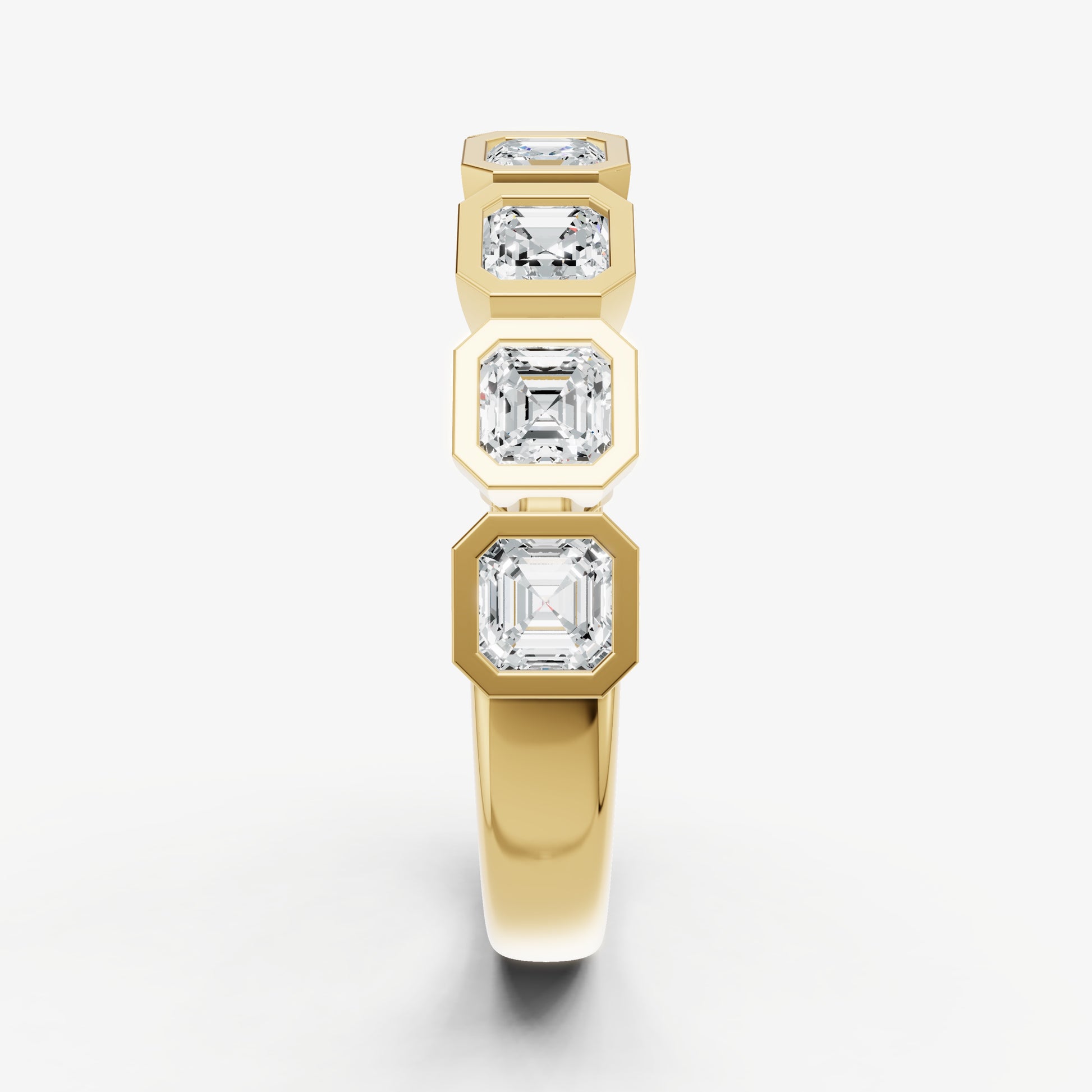 Bezel Set Asher 0.15ct (15pt) Diamond Band