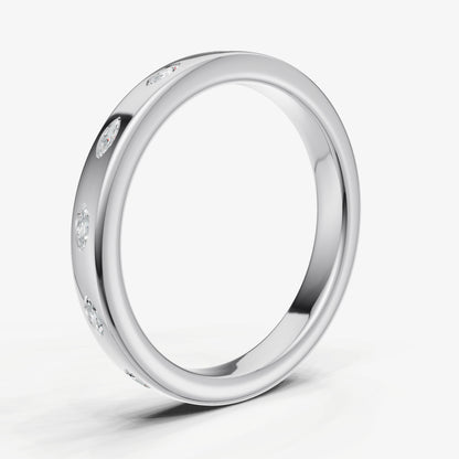 Hammer Set Marquise Diamond Band