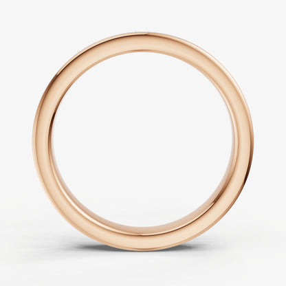 Hammer Set Oval Diamond Band
