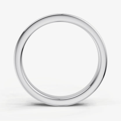 Hammer Set Oval Diamond Band