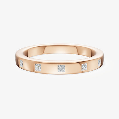 Hammer Set Princess Diamond Band