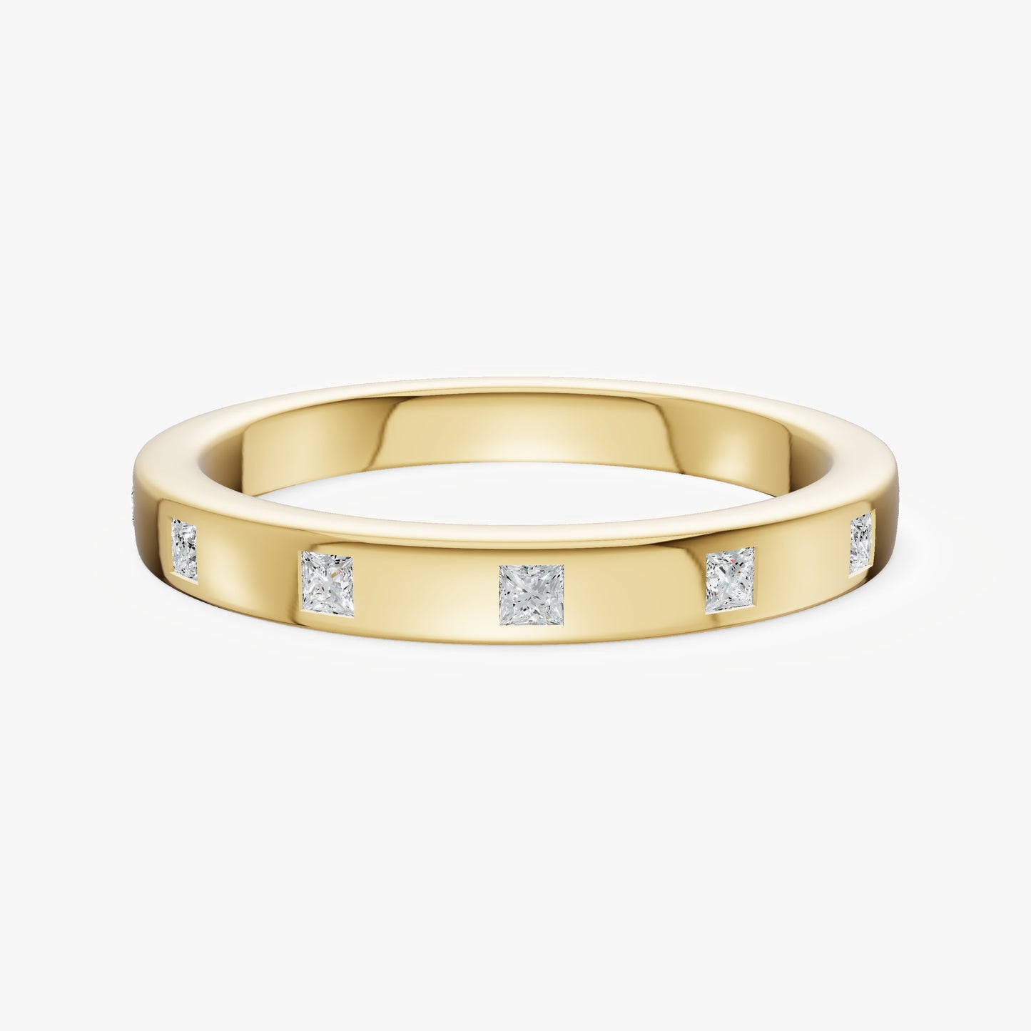 Hammer Set Princess Diamond Band
