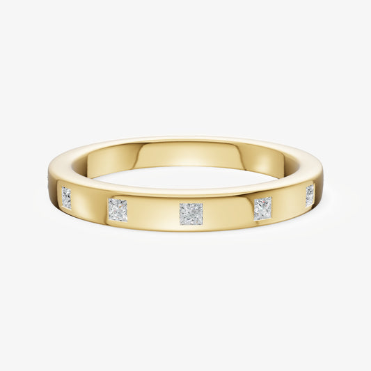 Hammer Set Princess Diamond Band