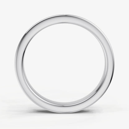 Hammer Set Round Diamond Band