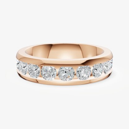 Channel Set 0.15ct (15pt) Diamond Band