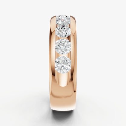 Channel Set 0.15ct (15pt) Diamond Band