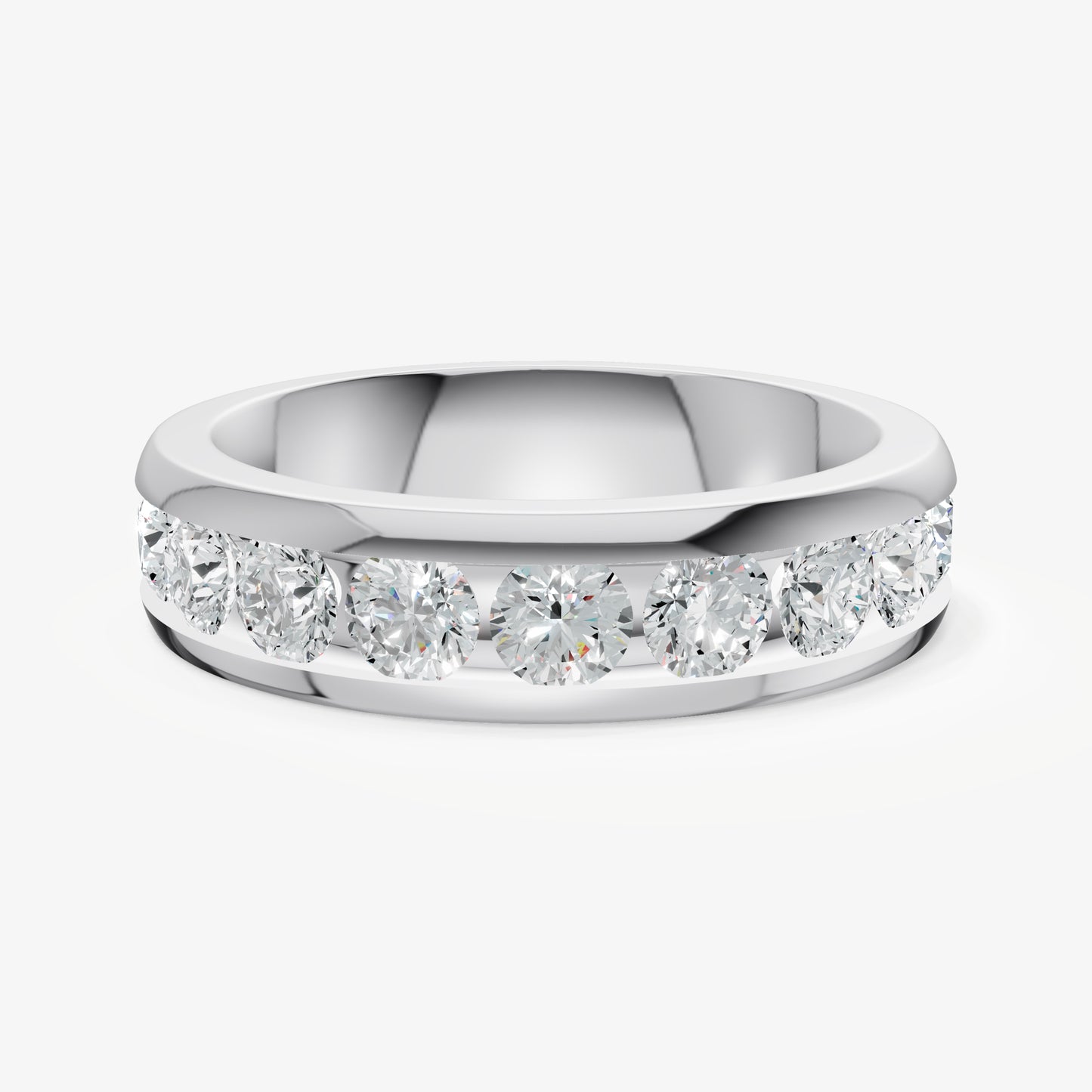 Channel Set 0.15ct (15pt) Diamond Band