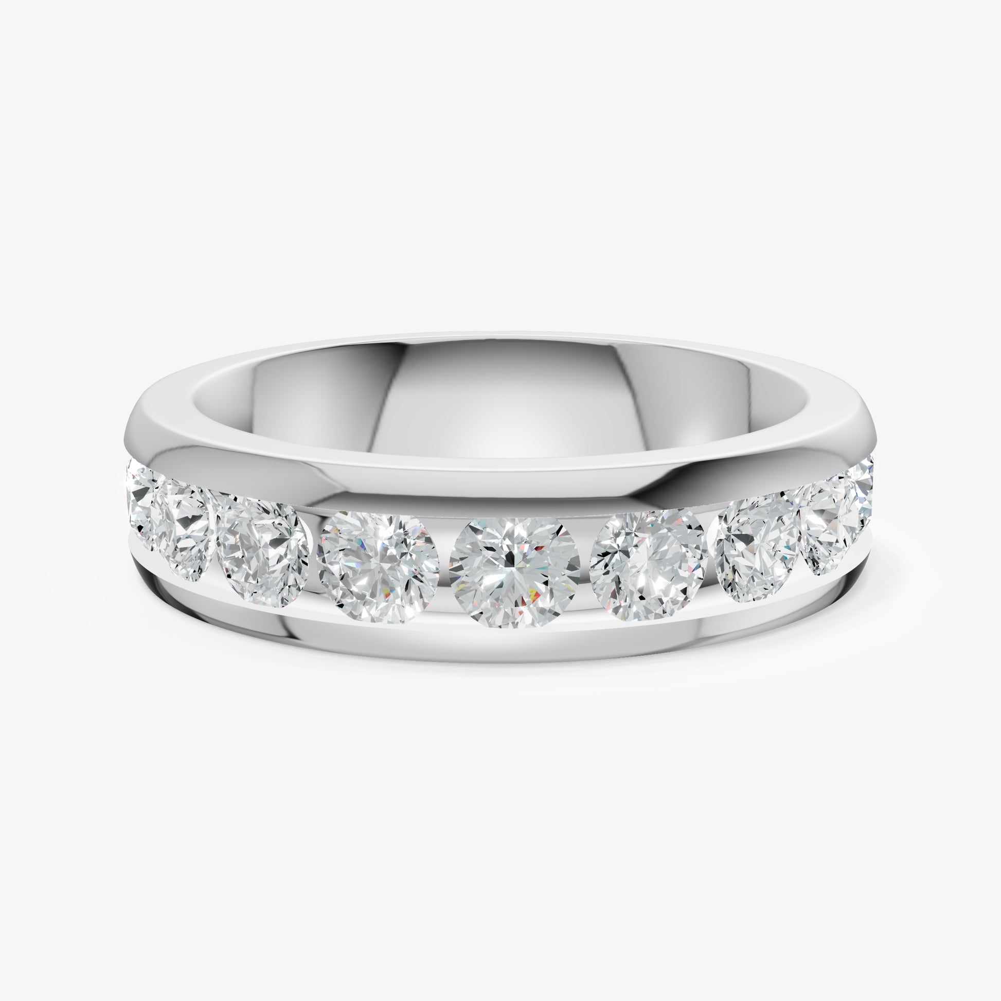 Channel Set 0.15ct (15pt) Diamond Band