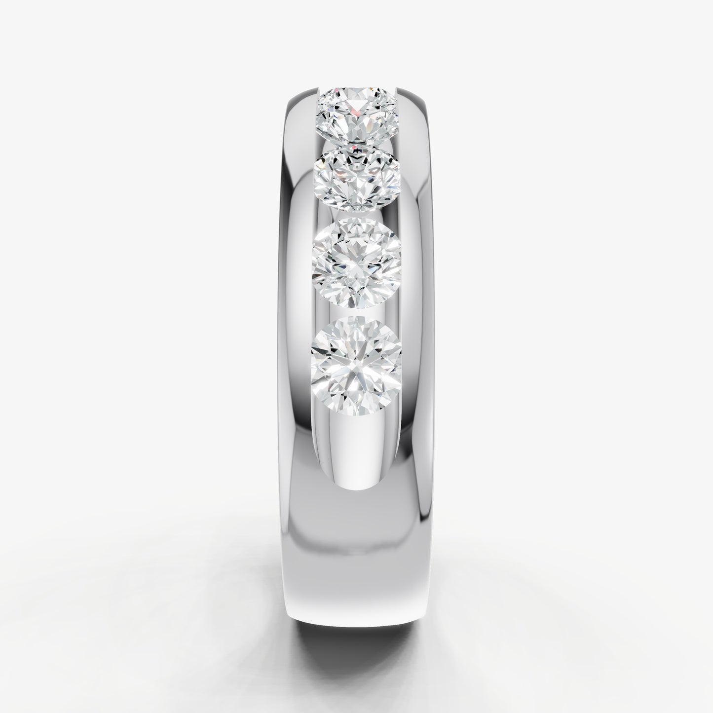 Channel Set 0.15ct (15pt) Diamond Band