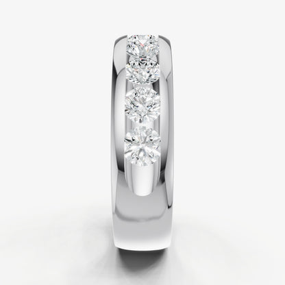 Channel Set 0.15ct (15pt) Diamond Band
