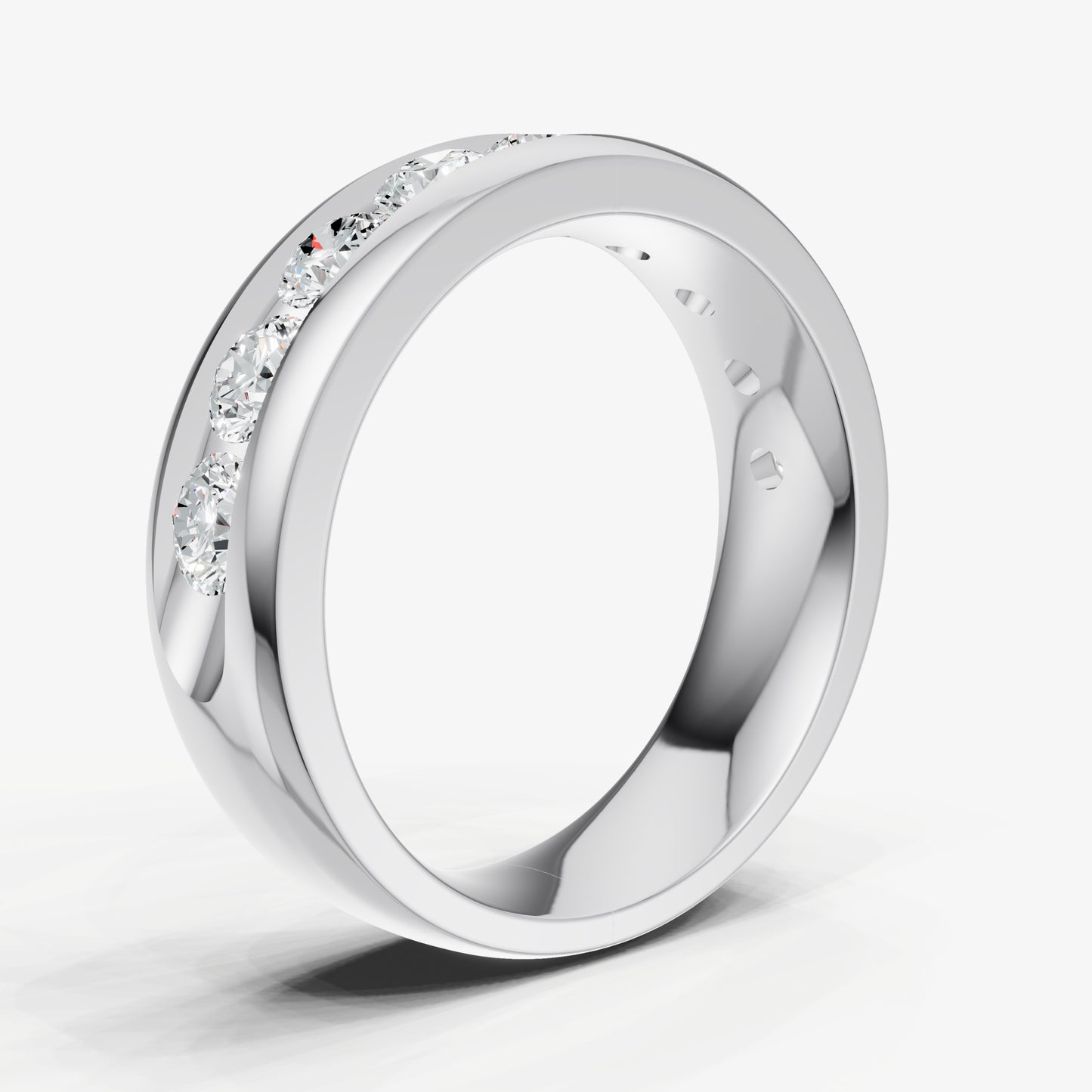 Channel Set 0.15ct (15pt) Diamond Band