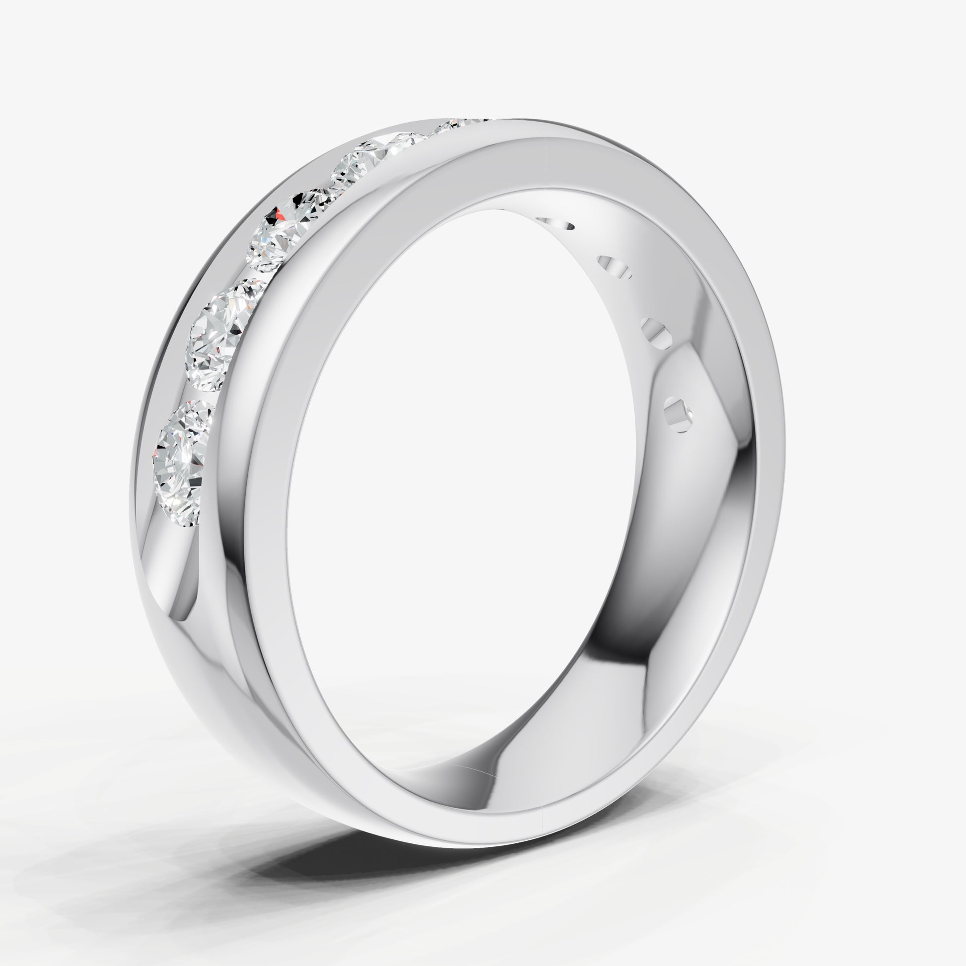 Channel Set 0.15ct (15pt) Diamond Band