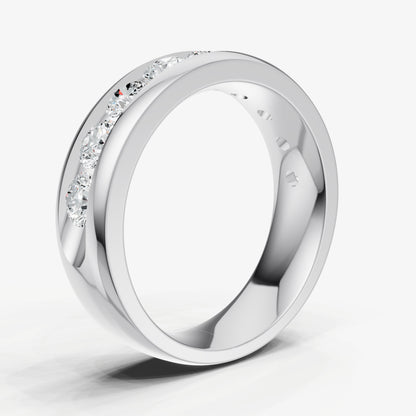 Channel Set 0.15ct (15pt) Diamond Band