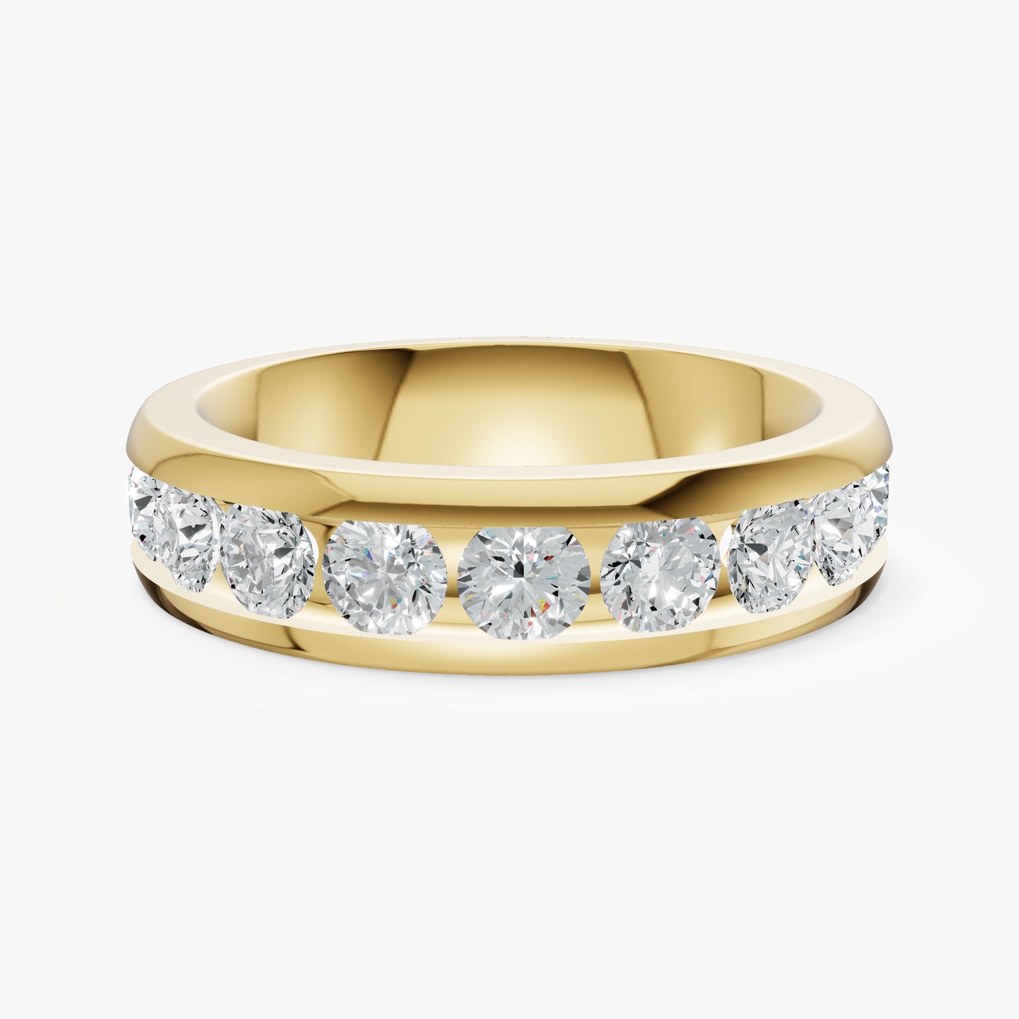 Channel Set 0.15ct (15pt) Diamond Band