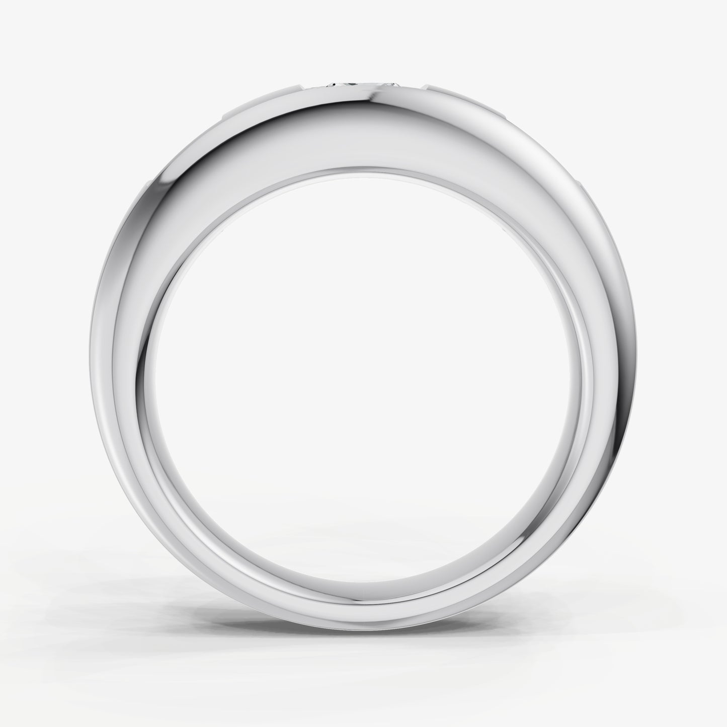 Diamond Set Gypsy Princess Pinky Ring