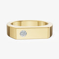 Classic Signet - Green Sapphire